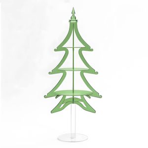 Festiva 3-Tier 180cm Green Christmas Acrylic Large Tree Dessert Cupcake Stand