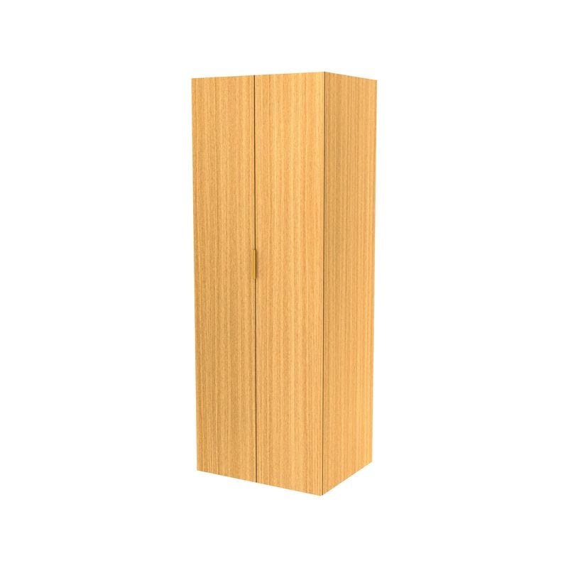 Lugna 2048 x 900 x 580mm Sand 5 Shelf Double Door Storage Cabinet