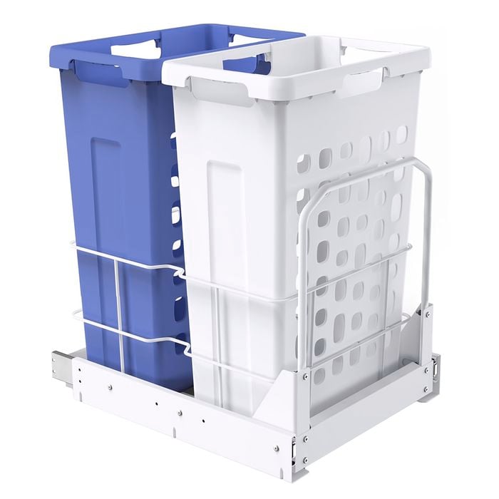 Kaboodle 2 x 35L Base Mount Laundry Hamper