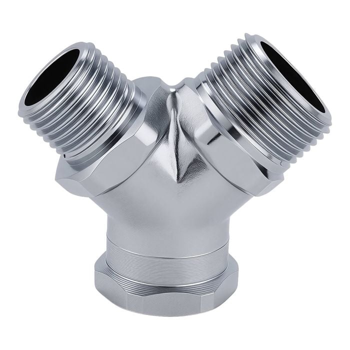 Kinetic - Y Fitting M20 x M15 x F15mm Chrome