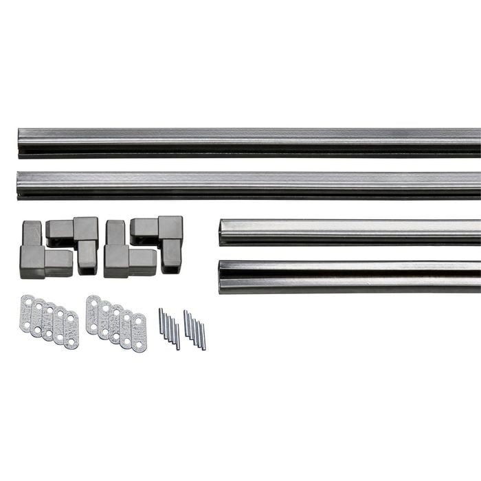 Jack Matrix 1820 x 1220 x 28mm Charcoal Screen Panel C-Channel Frame Kit