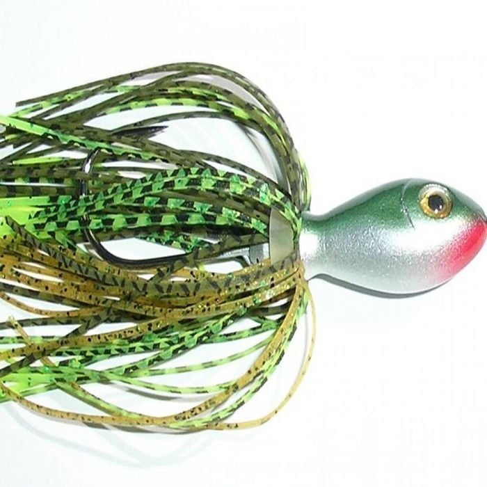 TT Lures Vortex Spinnerbaits 1/2oz - V13 Olive Chartreuse Scale
