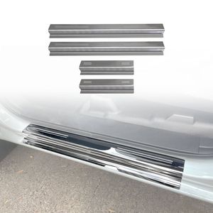 AUSGO Door Sill Protector for ISUZU DMAX D-MAX Dual Cab 2020-Onwards Stainless Steel Scuff Plate Cover