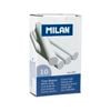 Milan White Chalk 10 Pack
