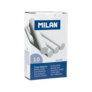 Milan White Chalk 10 Pack