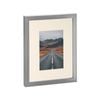 Nicola Spring Photo Frame with 4" x 6" Mount - 8" x 10" - Grey