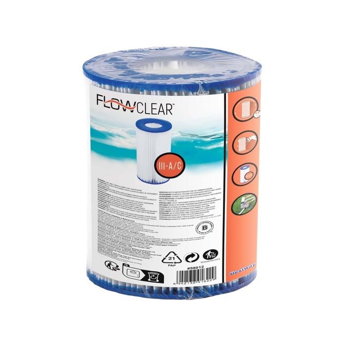 Bestway Type III FlowClear Filter Cartridge - 1 Pack