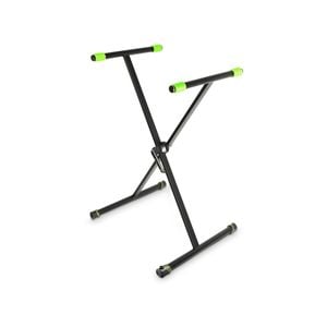 Gravity Ksx1 90cm Single Keyboard Stand X-frame W/ Varifoot - Black