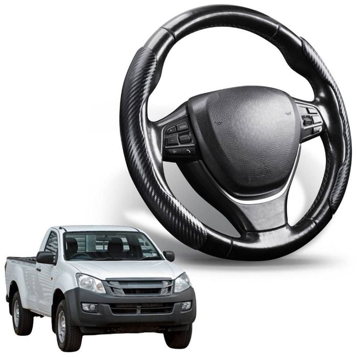 Segmented Steering Wheel Cover for Isuzu D-Max Single Cab 2012 - 2020 RT