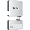 Lexar Professional GO SL400 SSD Silver with Hub - 2TB