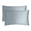Bambury Bamboo Satin Pillowcases - Slate Blue