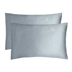 Bambury Bamboo Satin Pillowcases - Slate Blue