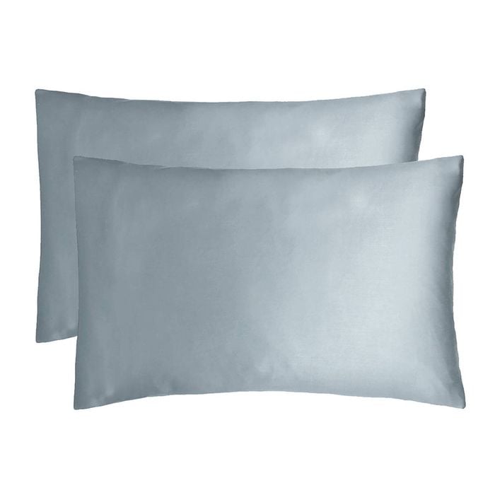 Bambury Bamboo Satin Pillowcases - Slate Blue
