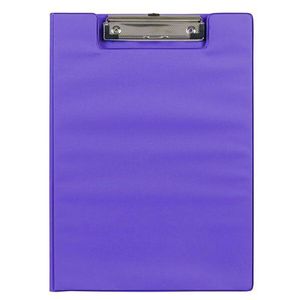 Marbig Plastic Clipfolder (A4) (Purple)
