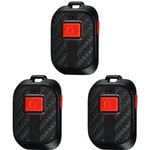 3PK FireFly FBTR-BT Bluetooth Remote Control For Smartphones 4x3cm - Black