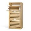 ALFORDSON Shoe Cabinet Storage Rack Wood