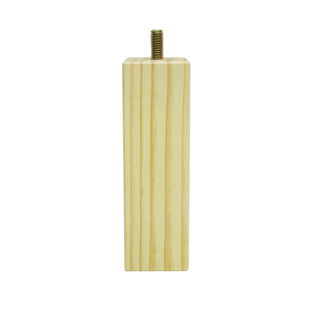 Adoored 150mm Rustic Square Timber Furniture Leg - Bunnings Australia