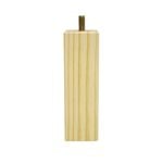 Adoored 150mm Rustic Square Timber Furniture Leg