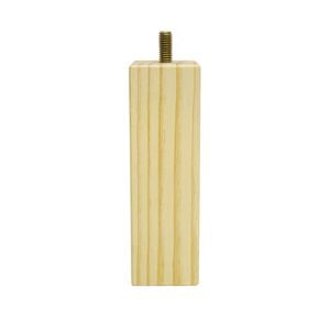 Adoored 150mm Rustic Square Timber Furniture Leg