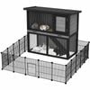 Advwin Rabbit Hutch +20 Panel Pet Playpen Pet Enclosure