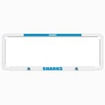 1x OFFICIAL NRL Cronulla Sharks Car Number Plate Frame Cover Surround x1