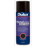 Dulux 300g Metalshield Epoxy Enamel Spray Paint Satin Black