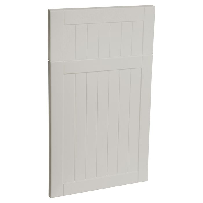Kaboodle 450mm Cremasala Country Premium Vinyl 1 Door / 1 Drawer Panel