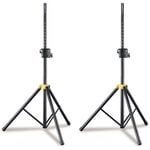 2PK Hercules Auto Lock Speaker Stand w/ EZ Adaptor