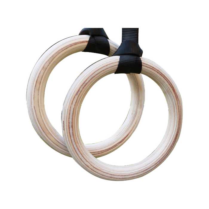 RTM Birch Wood Gymnastic Rings