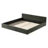 Artiss King Bed Frame Green Support Chenille Fabric