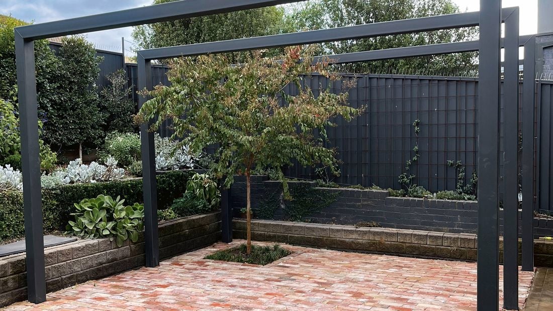 This winning landscape is full of great small garden ideas, designed to create the illusion of more space