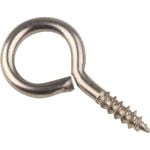 Everhang 7mm NP Screw Eye Hook - 8 Pack