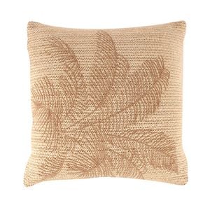 Maine & Crawford Lathan 42x42cm Palm Cushion - Beige