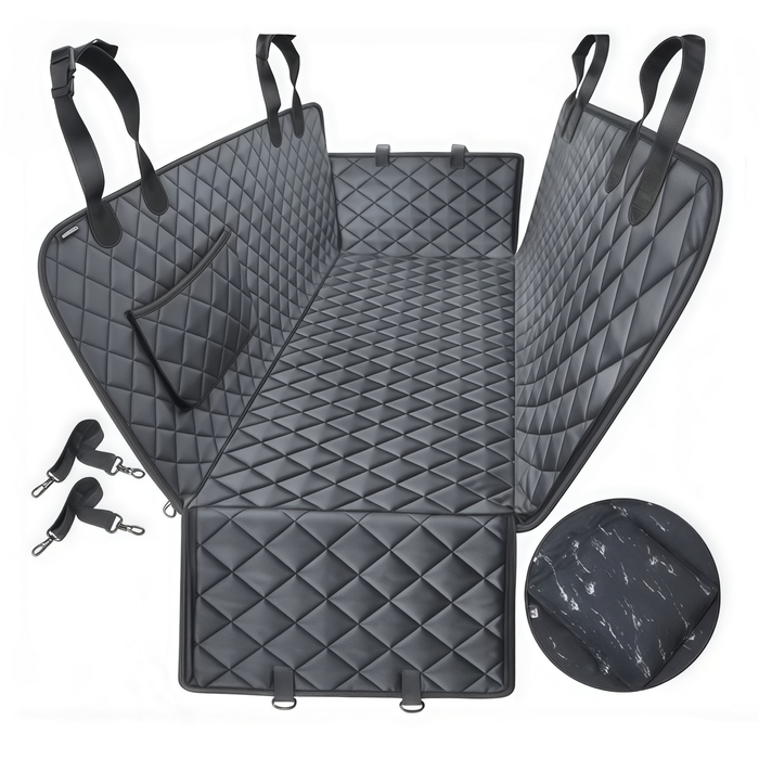 Yes4pets Waterproof Premium Pet Cat Dog Back Car Seat Cover Hammock Nonslip Mat Protector 135x145cm