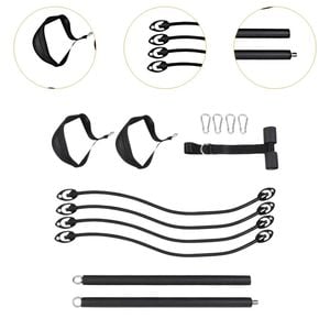 NNEOBA Professional Pilates Bar Kit for Home Workouts