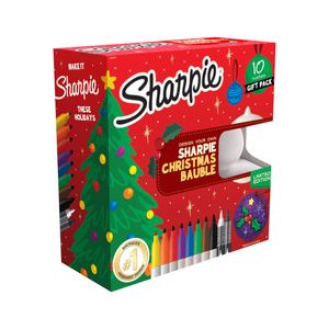 Sharpie Design Your Own Christmas Bauble Pack