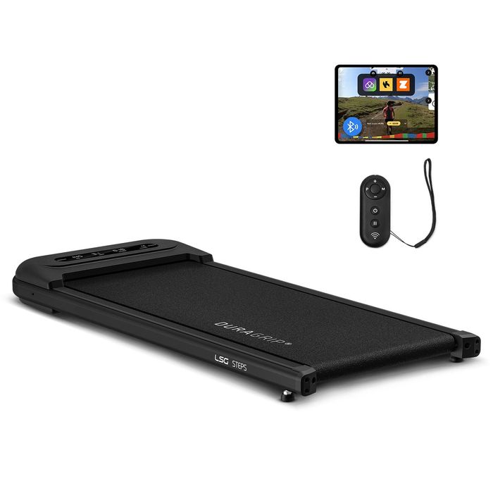 LSG STEPS Walking Pad Under Desk Treadmill Extra Wide 420mm Belt