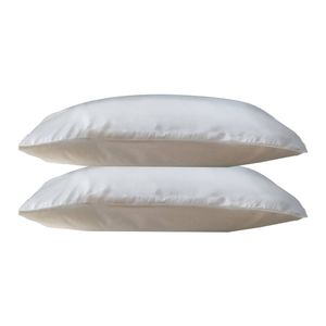 2pc Canningvale Beautysilks Pillowcase Home Bedding Cover Ivory