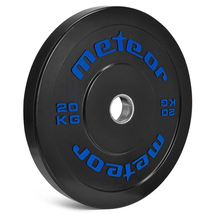 METEOR 20kgx1 Bumper Weight Plate for Olympic Barbells