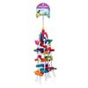 Paws & Claws Parrot 40cm Wooden Rope Toy Large