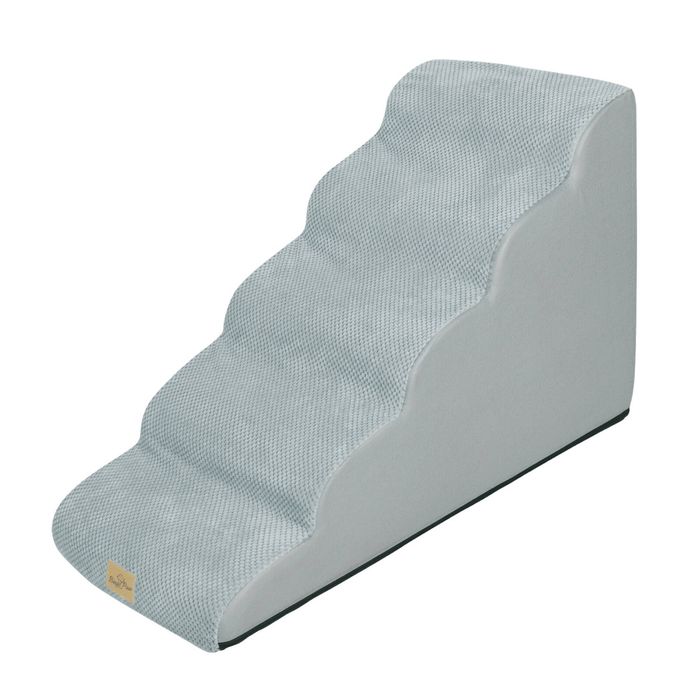 BingoPaw 5-Steps Dog Ramp High Density Foam Pet Stair