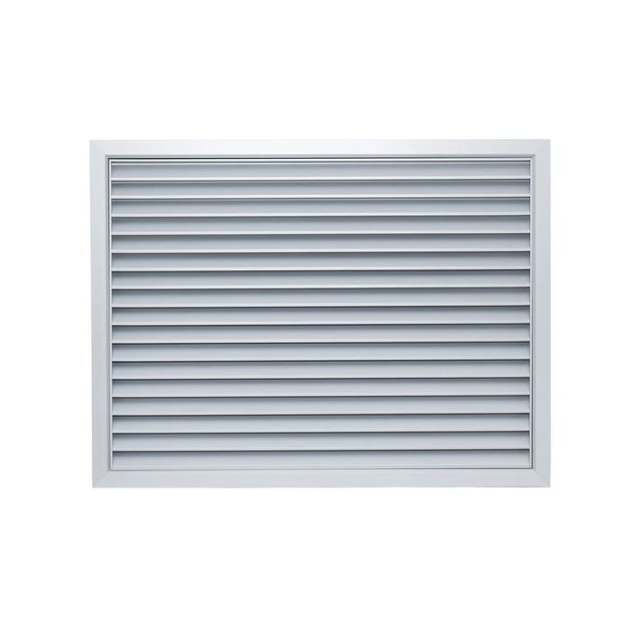 Builders Edge 600 x 450mm Aluminium Door Relief Grille Vent