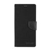 Goospery Canvas Diary for iPhone 14 Pro Max - Black