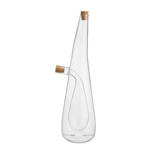 NF Living Duel Oil & Vinegar Cruet 450ml Dual Chamber Glass Kitchenware