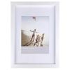 Frankie & Me Wooden Border 6x8'' Picture Frame Home/Office Photo Decor White