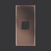 HPM LINEA 1 Gang Architrave Coverplate