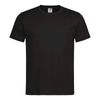 Nisbets Essentials Unisex T-Shirts Plain Black Cotton XL Pack of 2