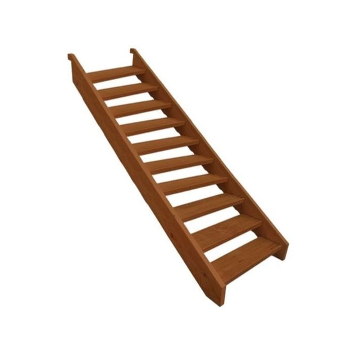 1200mm Stair Kit Merbau 10 Tread