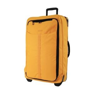 Pierre Cardin 4 Wheel Large Soft-shell Travel Trolley Case Luggage 72cm Yellow