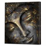Gilded Buddha | 60 x 75cm Stretched Canvas Print